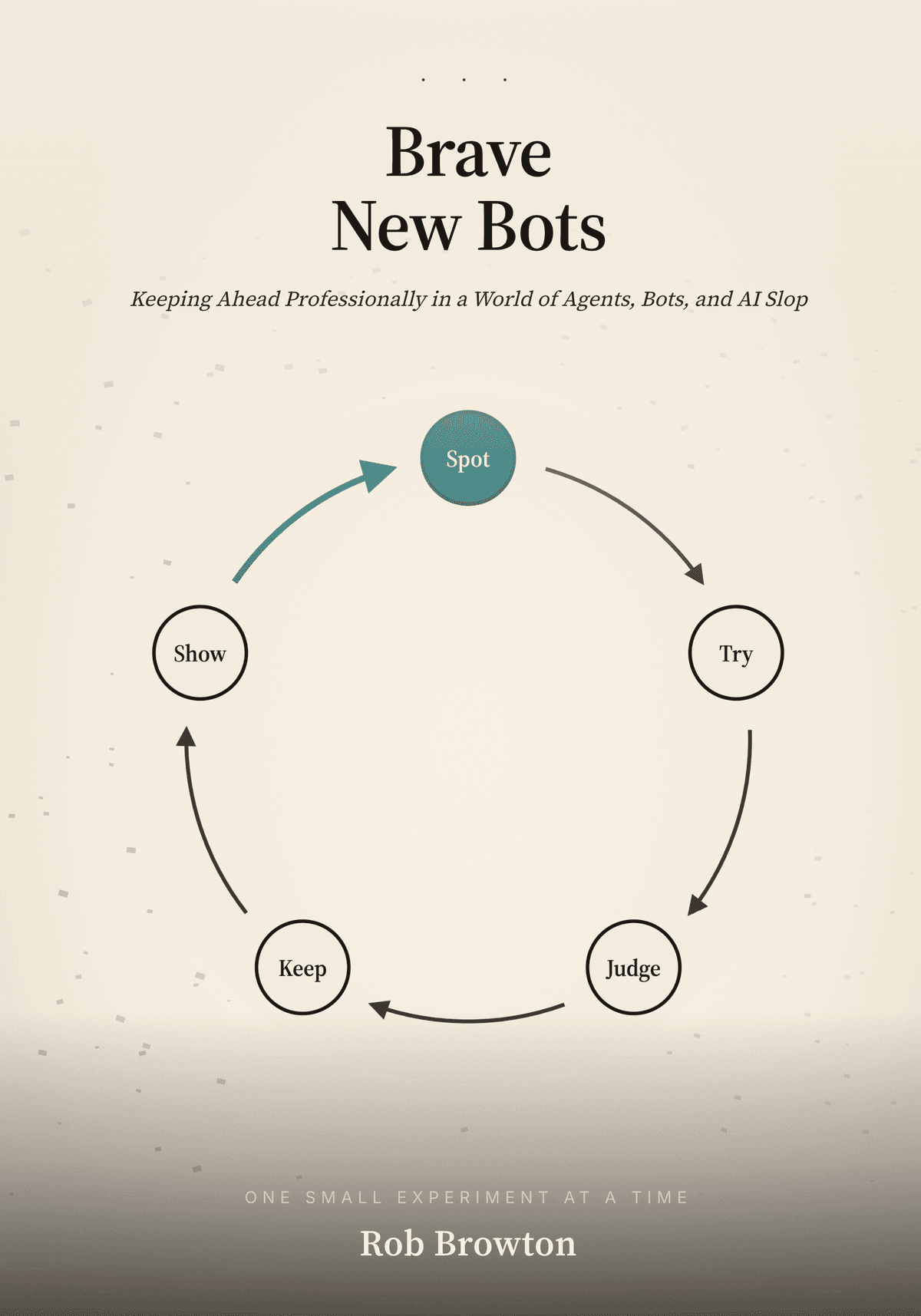 Cover of Brave New Bots: Keeping Ahead Professionally in a World of Agents, Bots, and AI Slop